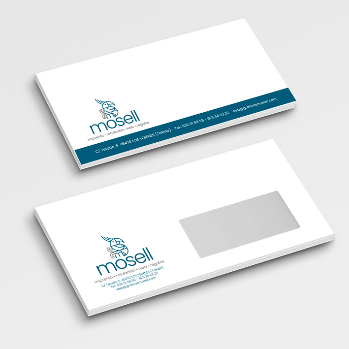 Sobres personalizados para empresas e instituciones