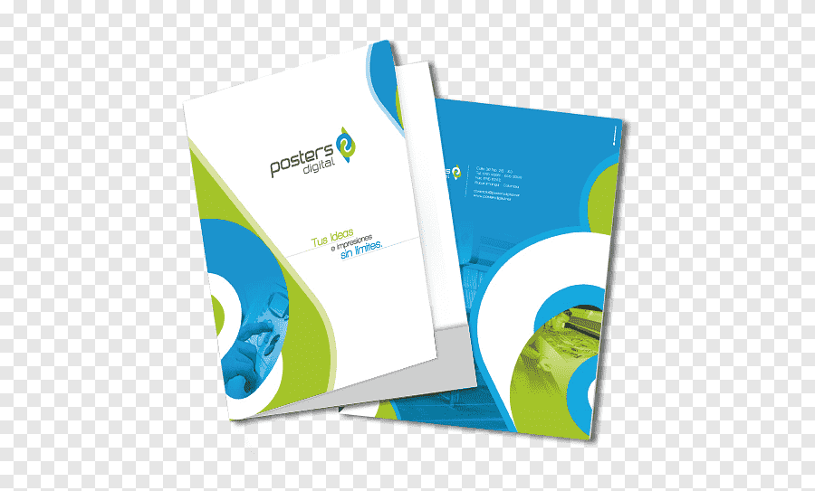Carpetas corporativas con imagen profesional